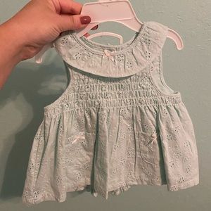 Baby Girl Seafoam SunSuit 9months